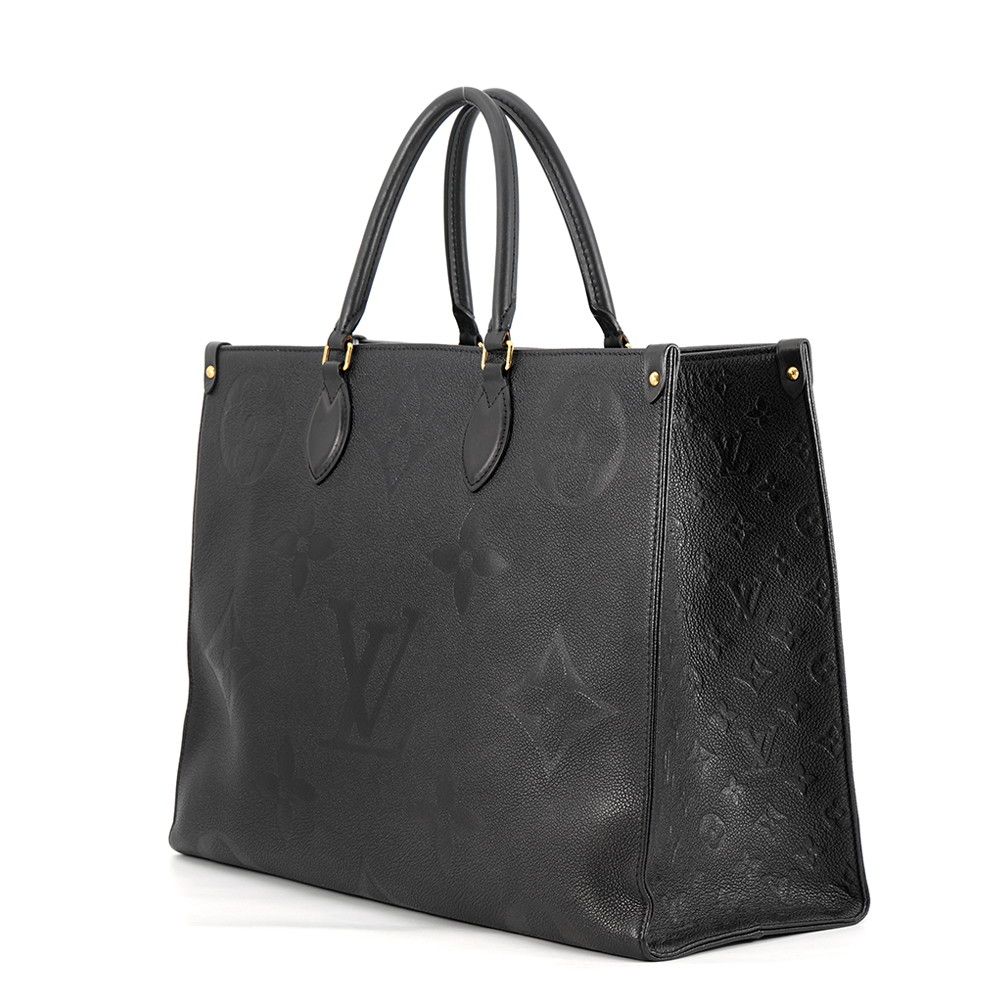 Louis Vuitton Tote Bag Monogram Empreinte On The Go GM 2-Way Black — view 2