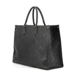 Louis Vuitton Tote Bag Monogram Empreinte On The Go GM 2-Way Black — view 2