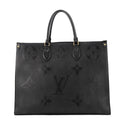 Louis Vuitton Tote Bag Monogram Empreinte On The Go GM 2-Way Black