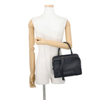 Loewe Handbag Amazona 180 Small Leather 2-Way Shoulder Black — view 4