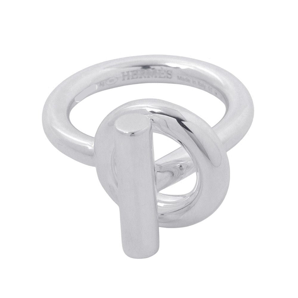 Hermes Ring Echappee MM Silver