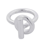 Hermes Ring Echappee MM Silver