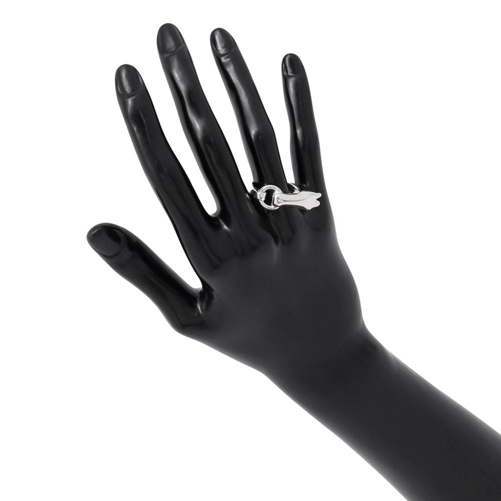 Hermes Ring Gallop Silver — view 4