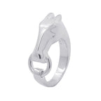 Hermes Ring Gallop Silver