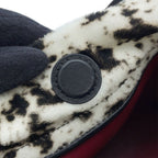 Chanel Shoulder Bag Strap Clutch CC Logo Lambskin Shearling with Key Ring Black — view 7