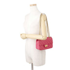 Chanel Chain Shoulder Bag Quilted 2.55 Mini Aged Calfskin — view 4