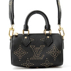 Louis Vuitton Handbag Monogram Empreinte Nano Speedy Bag 2-Way Shoulder Black