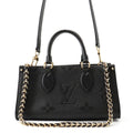Louis Vuitton Handbag Monogram Empreinte On The Go 3way Black