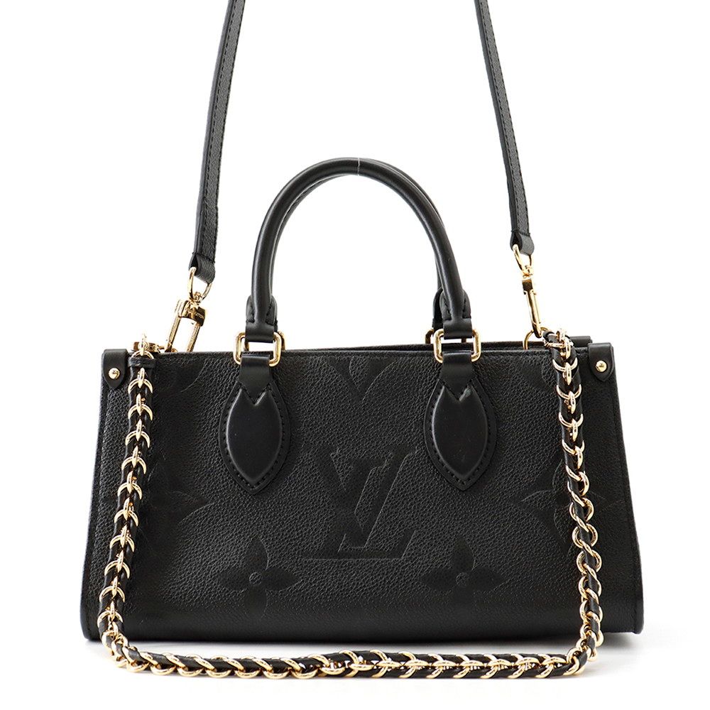 Louis Vuitton Handbag Monogram Empreinte On The Go 3way Black