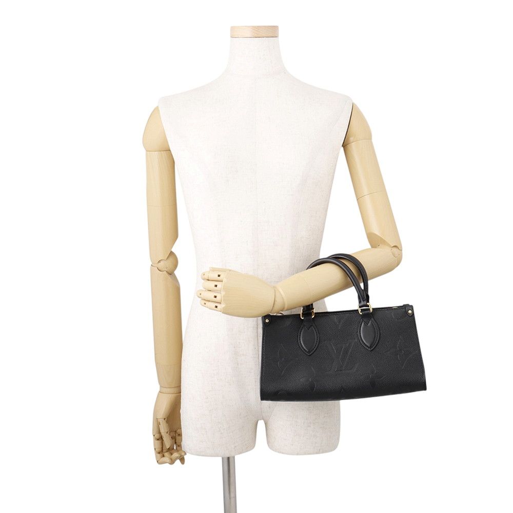 Louis Vuitton Handbag Monogram Empreinte On The Go 3way Black — view 4