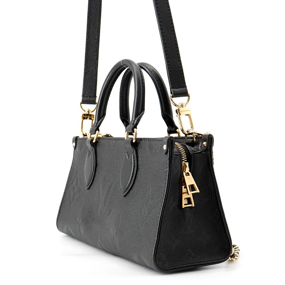 Louis Vuitton Handbag Monogram Empreinte On The Go 3way Black — view 2