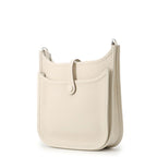 Hermes Shoulder Bag Evelyne 3 23 Craie Silver Taurillon Clemence — view 2