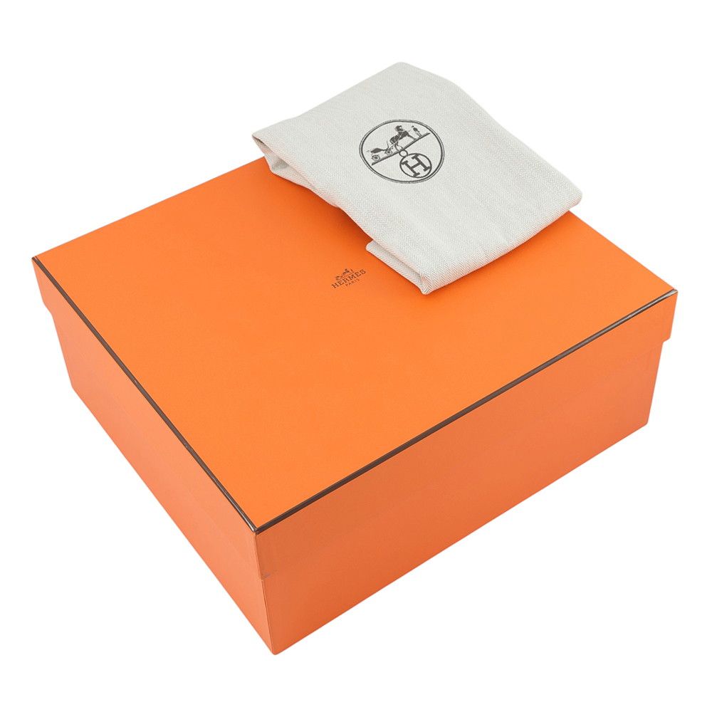Hermes Tote Bag Garden Party TPM Bebelin Silver Negonda — view 8