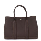 Hermes Tote Bag Garden Party TPM Bebelin Silver Negonda
