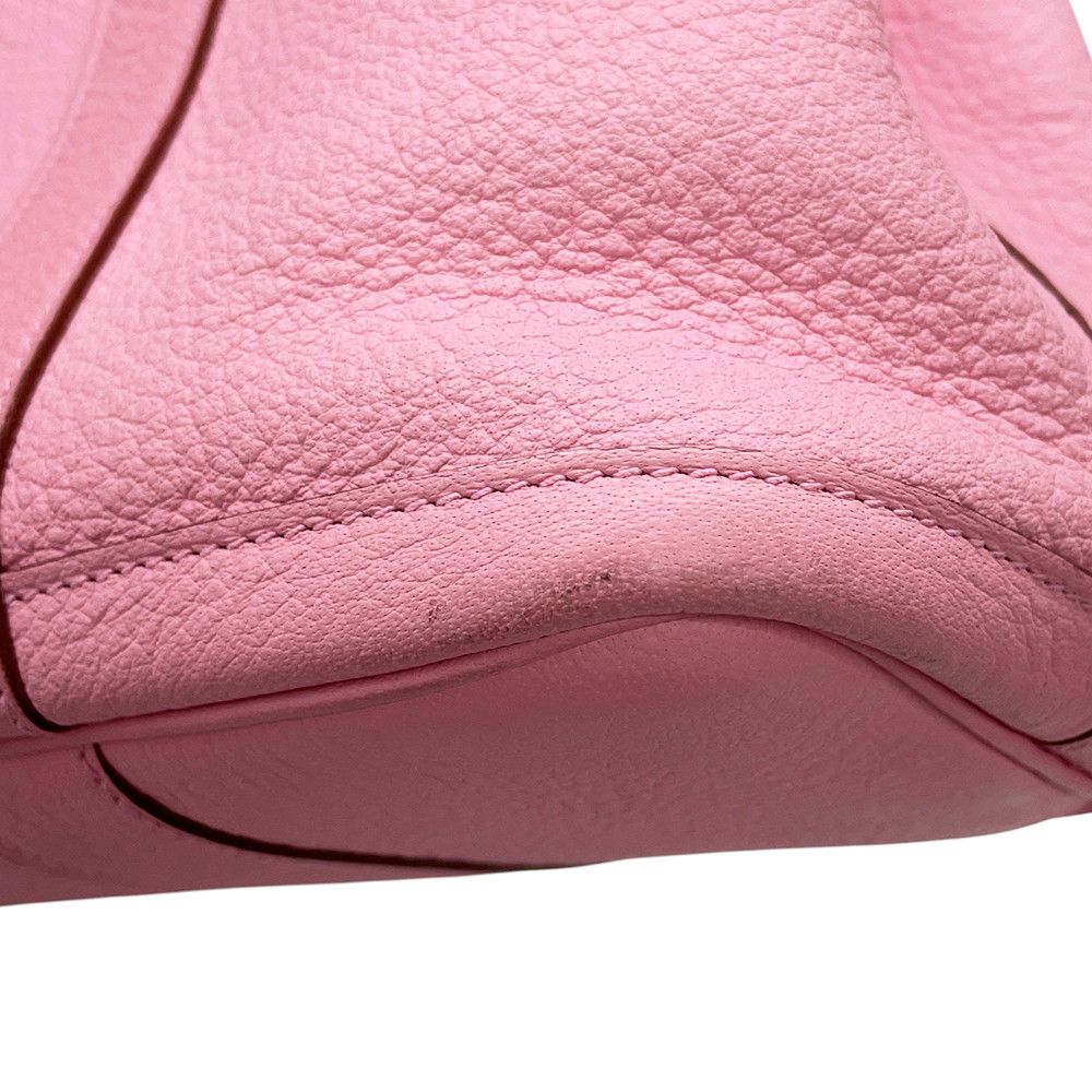Hermes Tote Bag Garden Party TPM Pink Silver Negonda — view 7
