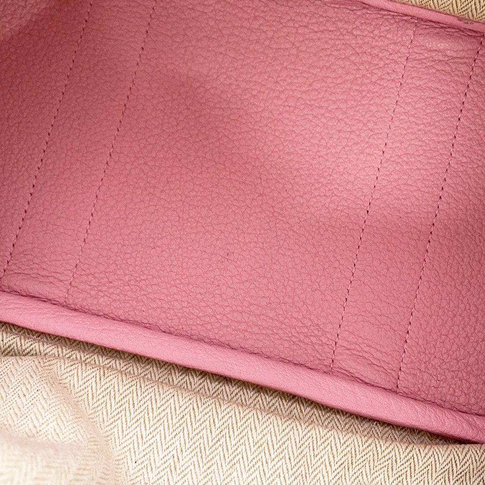 Hermes Tote Bag Garden Party TPM Pink Silver Negonda — view 6