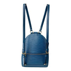 Louis Vuitton Mabillon Epi Backpack Leather LV Logo Blue Toledo — view 2