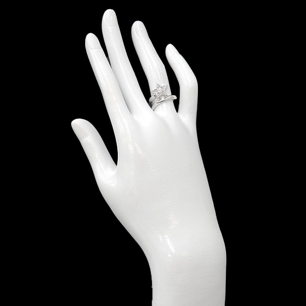 Chanel Comet 50 Ring Diamond 18K White Gold 750 — view 8