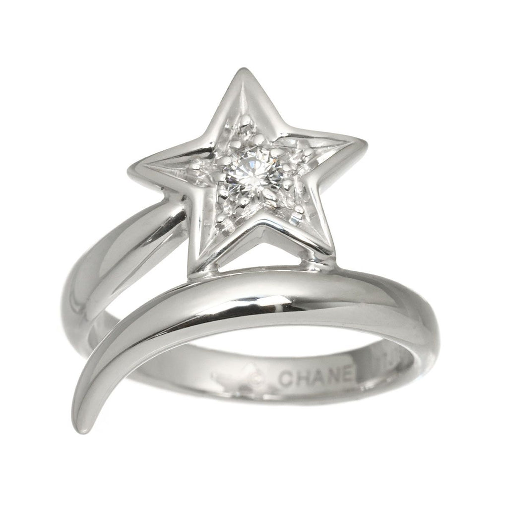 Chanel Comet 50 Ring Diamond 18K White Gold 750 — view 2