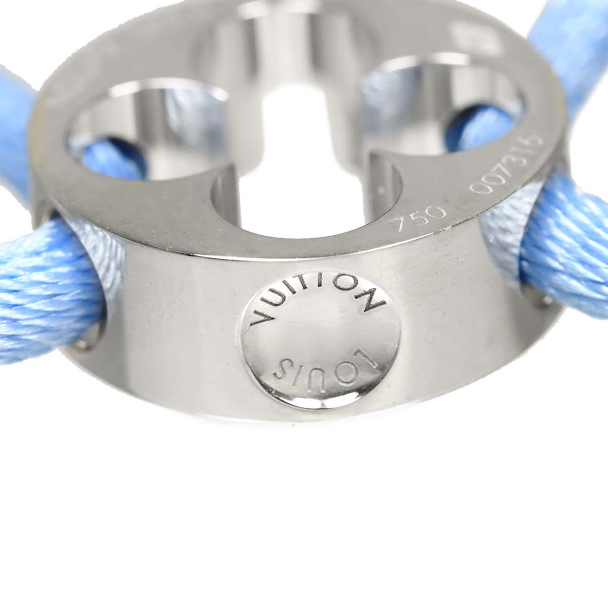 Louis Vuitton Empreinte Bracelet 18k White Gold — view 5