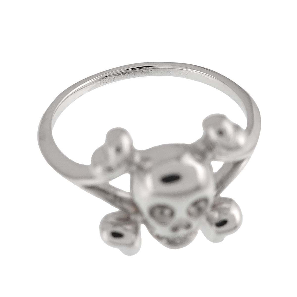 Dior Tete de Maure 57 Ring Diamond 18k White Gold — view 3