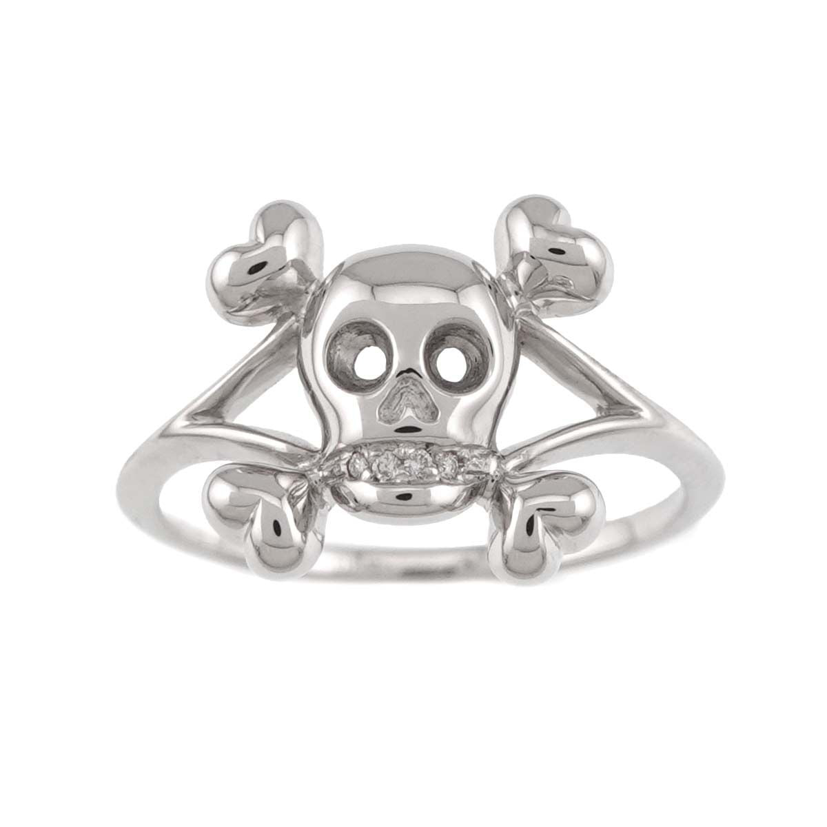 Dior Tete de Maure 57 Ring Diamond 18k White Gold — view 2