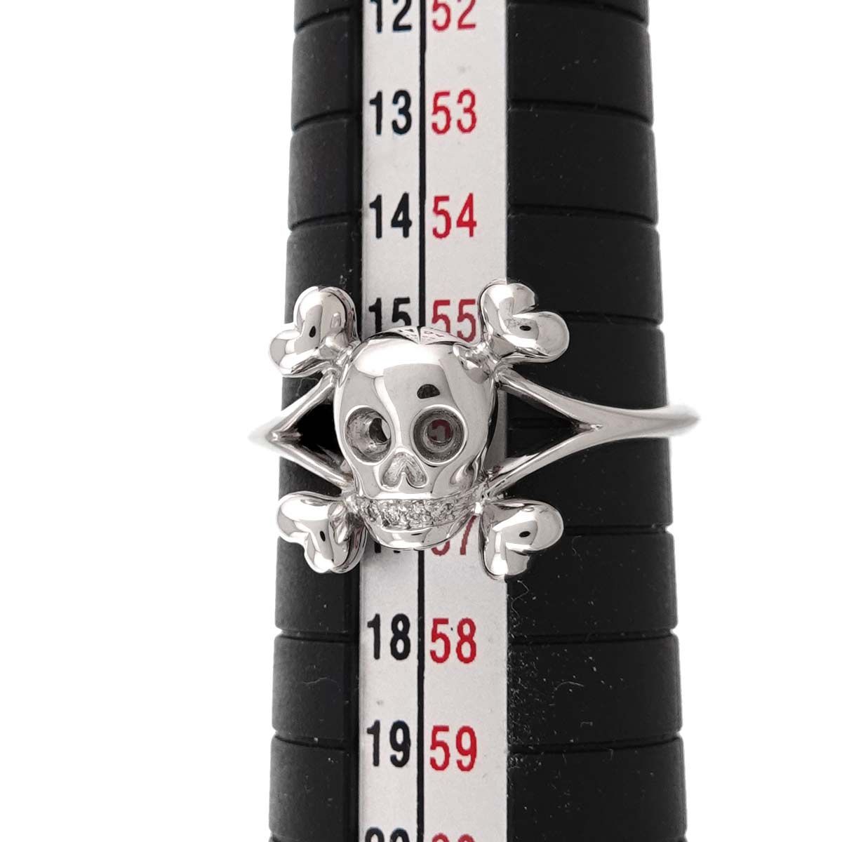 Dior Tete de Maure 57 Ring Diamond 18k White Gold — view 5