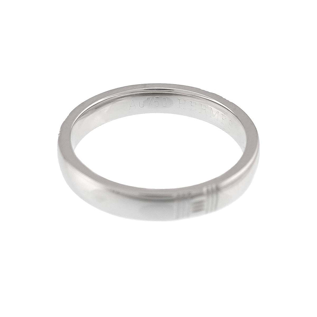 Hermes Ever Hercules 46 Ring 18k White Gold 750 — view 3