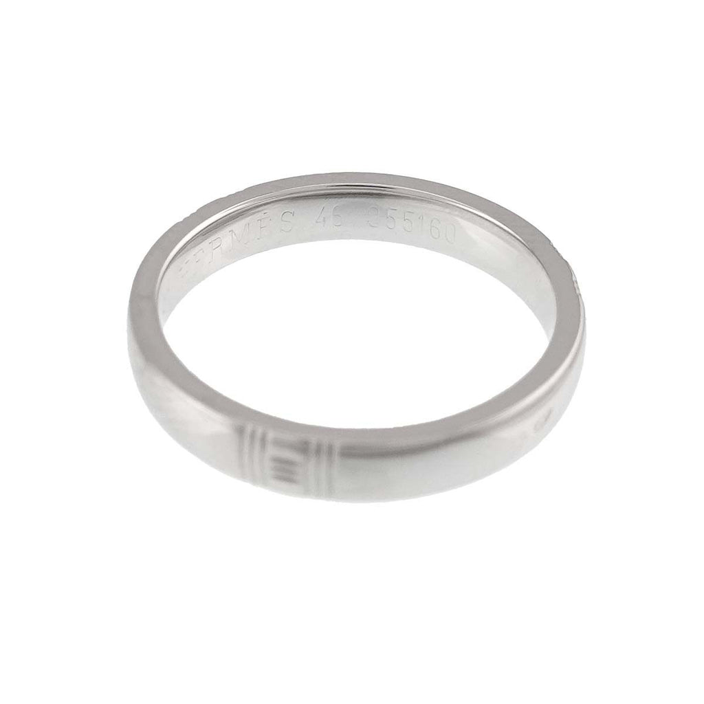 Hermes Ever Hercules 46 Ring 18k White Gold 750 — view 5