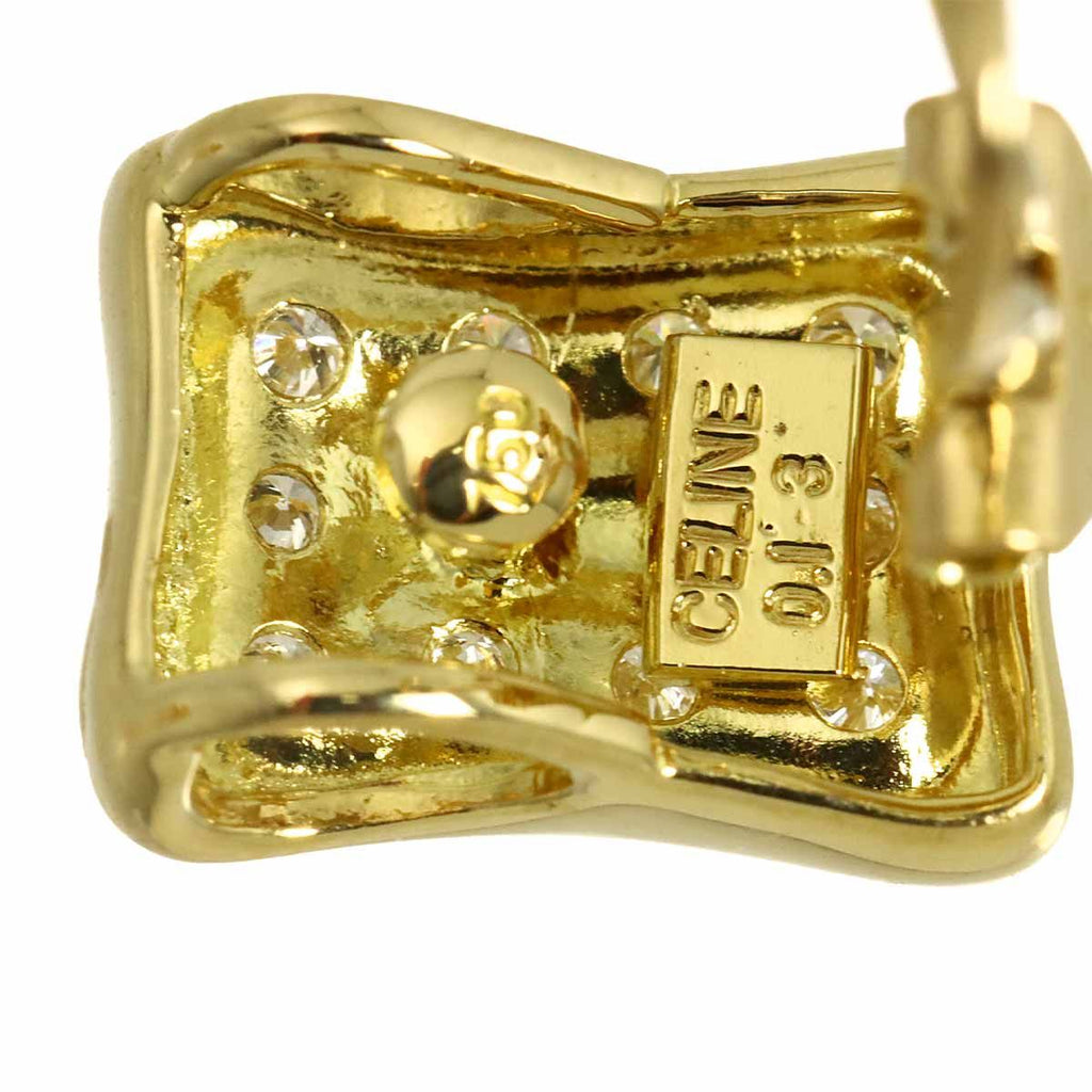 Celine Diamond 0.13 Earrings 18k Yellow Gold 750 Clip — view 4