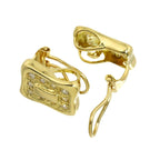 Celine Diamond 0.13 Earrings 18k Yellow Gold 750 Clip — view 3