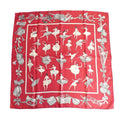 Hermes Carre 90 Scarf la Dance Ballerina Silk 100% Red