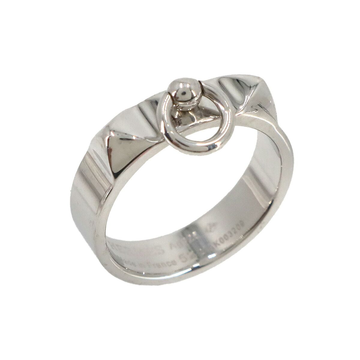 Hermes Collier de Chien PM 52 Ring 925 Sterling Silver — view 5
