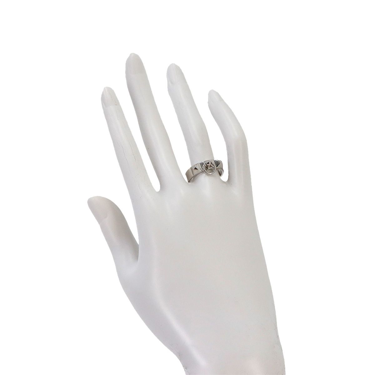 Hermes Collier de Chien PM 52 Ring 925 Sterling Silver — view 7