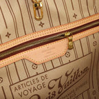 Louis Vuitton Monogram Neverfull GM Tote Bag Brown Gold — view 7