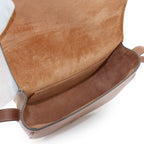 Celine Folco Cuir Triomphe Bag Shoulder Leather Tan Gold — view 7