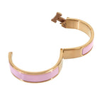 Hermes Clic H PM Bangle Pink Rose Gold Bracelet — view 5