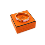 Hermes Clic H PM Bangle Pink Rose Gold Bracelet — view 2