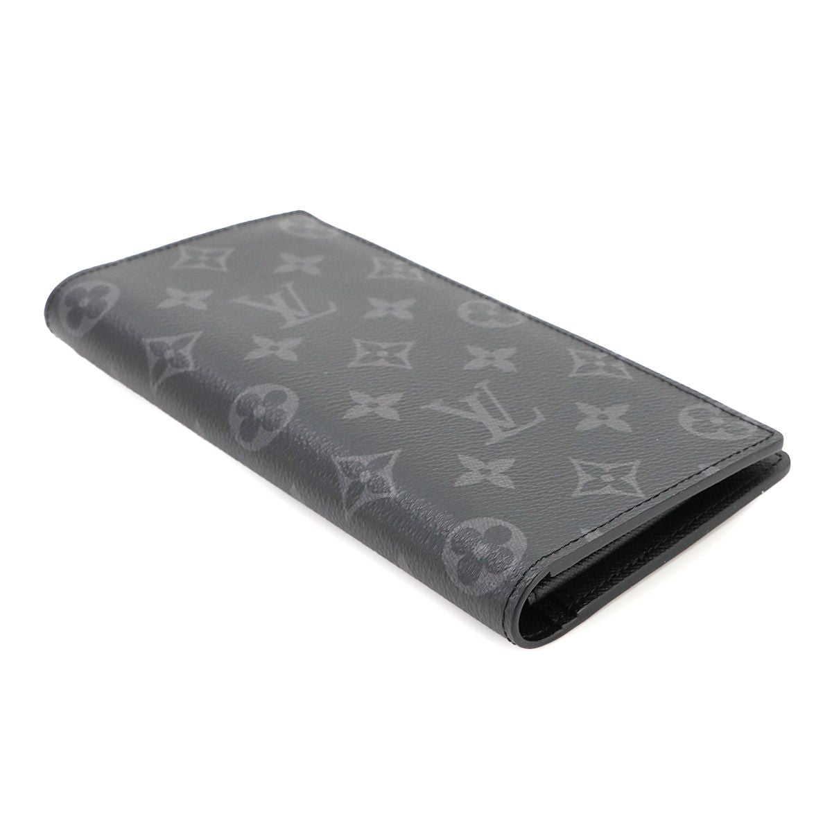 Louis Vuitton Monogram Eclipse Portefeuille Brazza Bifold Wallet — view 3