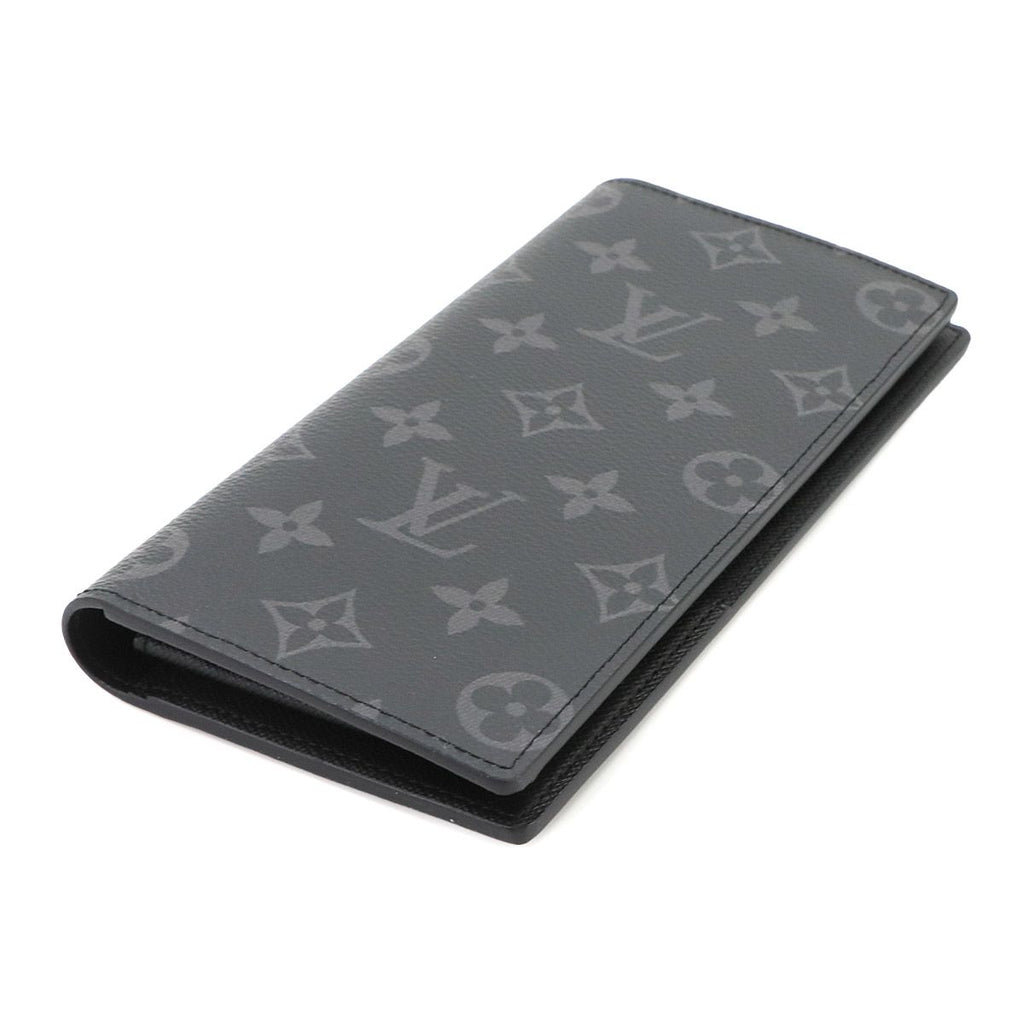 Louis Vuitton Monogram Eclipse Portefeuille Brazza Bifold Wallet — view 4