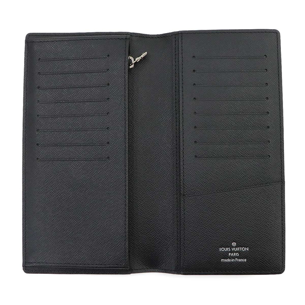 Louis Vuitton Monogram Eclipse Portefeuille Brazza Bifold Wallet — view 5