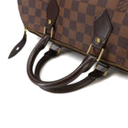 Louis Vuitton Damier Speedy 30 Hand Bag Ebene Brown Gold — view 5
