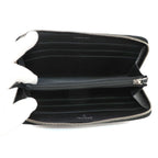Chanel Simply CC Logo Zip Around Wallet Lambskin Patent Black — view 6