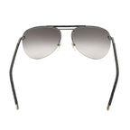 Louis Vuitton Monogram Eclipse Clockwise Canvas Sunglasses Black Aviator Eyewear — view 3