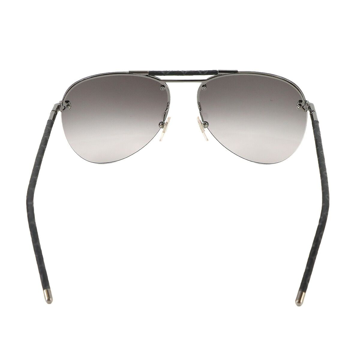 Louis Vuitton Monogram Eclipse Clockwise Canvas Sunglasses Black Aviator Eyewear — view 3