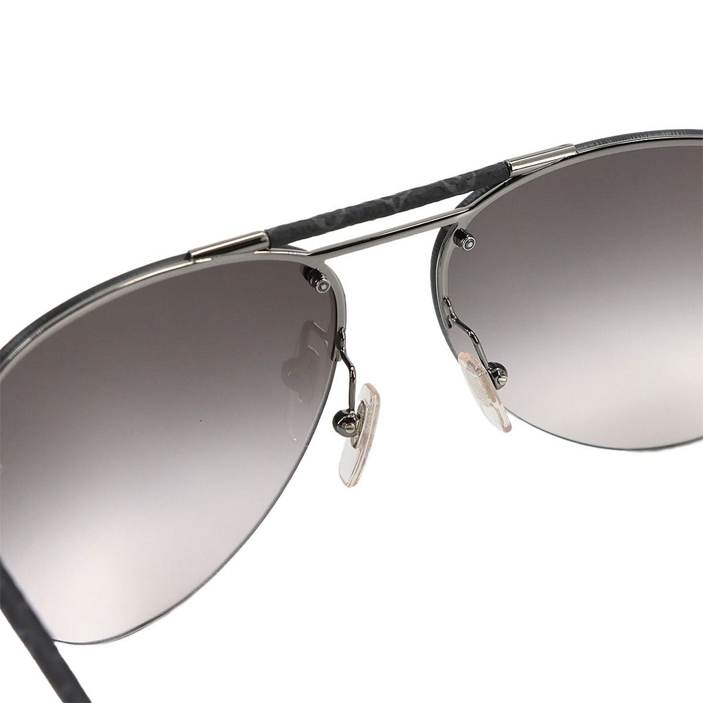 Louis Vuitton Monogram Eclipse Clockwise Canvas Sunglasses Black Aviator Eyewear — view 5