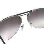 Louis Vuitton Monogram Eclipse Clockwise Canvas Sunglasses Black Aviator Eyewear — view 5