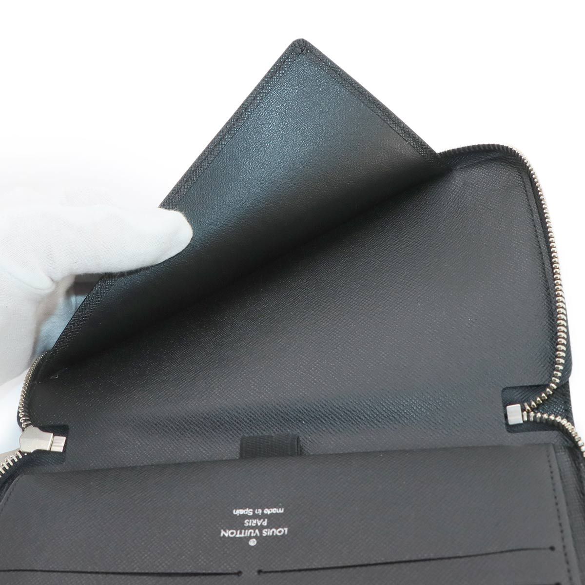 Louis Vuitton Damier Graphite Zippy Organizer Zip Around Wallet — view 6