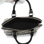 Louis Vuitton Epi Alma BB Chain Pattern Hand Bag Leather Noir Silver — view 6