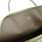 Hermes Bolide 31 2-Way Bag Taurillon Clemence Trench Gold — view 8